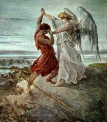 jaco luta com o anjo